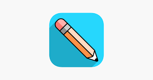 Blackboard pencil icon